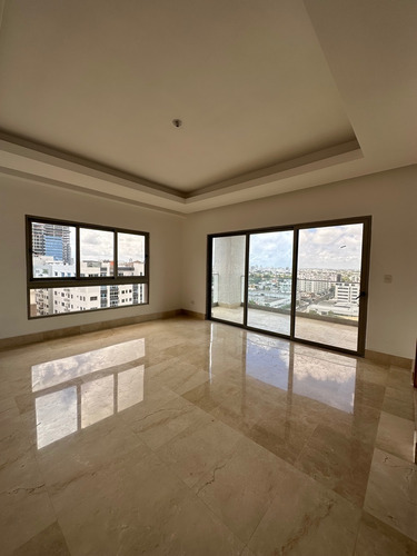 Vendo Apt A Estrenar En Piso Alto - Piantini