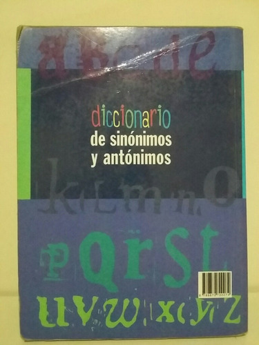Diccionario De Sinónimos Y Antónimos. Visor. (Usado)