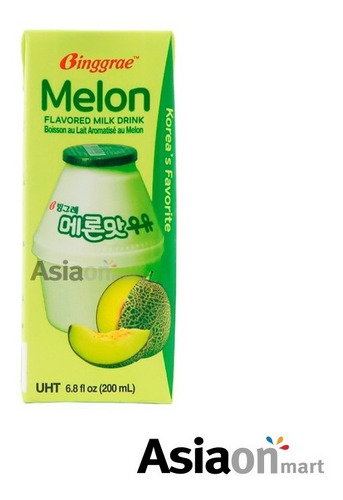 Leche Coreana Sabor Melon Binggrae