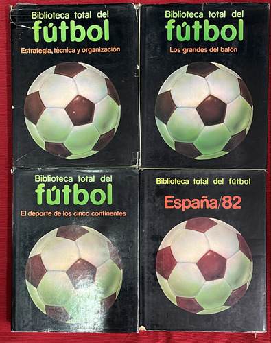 Biblioteca Total Del Futbol 4 Tomos Océano