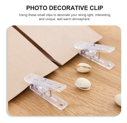 Mini Pinzas Para Ropa, Resistentes Al Viento, Con Forma De C