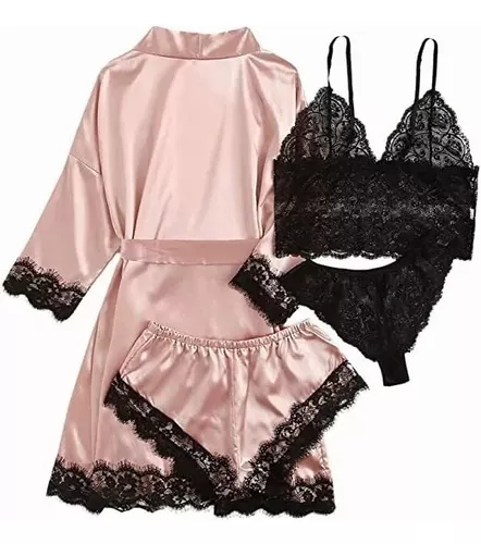 Compra online de Pijama sexy de renda, roupas de boneca para