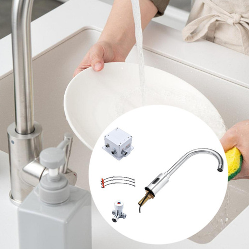 Accesorios De Grifo De Fregadero De Baño Sin Toque
