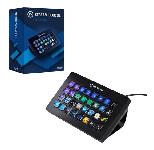 Imagen 1 de 6 de Teclado Elgato Stream Deck Xl 32 Teclas Lcd Personalizables