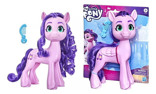 Muñeca Princess Petals Pony Con Peine My Little Pony