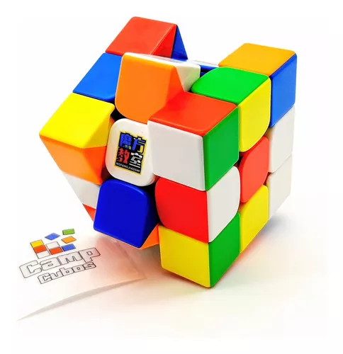 Cubo Mágico 3x3x3 Moyu RS3M 2020 Magnético Stickerless - Cuber Brasil