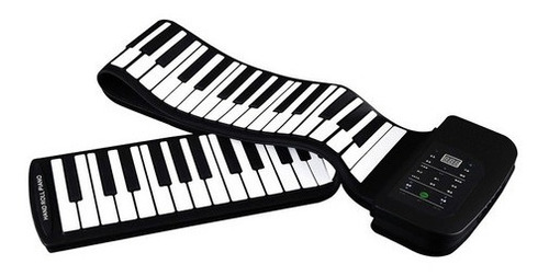 Imagen 5 de 7 de Piano Recargable De Silicona De 88 Teclas Con Pedal Plegable