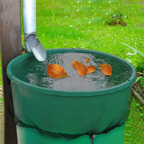 Cubierta De Malla De 3 Piezas Para Barril De Lluvia, Cubo De