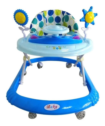 Andadera De Bebes Confety World Musical  Luces Con Volante 