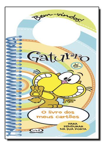 Gaturro - O Livro Dos Meus Cartões - Azul, De Nik. Vr Editora Em Português