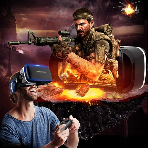 Gafas Vr Headset Realidad Virtual 3d Todo En Una Máquina