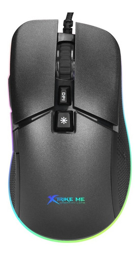 Mouse Gamer Usb Xtrike-me Modelo Gm-310 6400 Dpi Rgb Cuota-*
