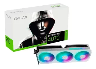 Rtx 4070 Ex Gamer White Galax Nvidia Geforce, 12 Gb Gddr6