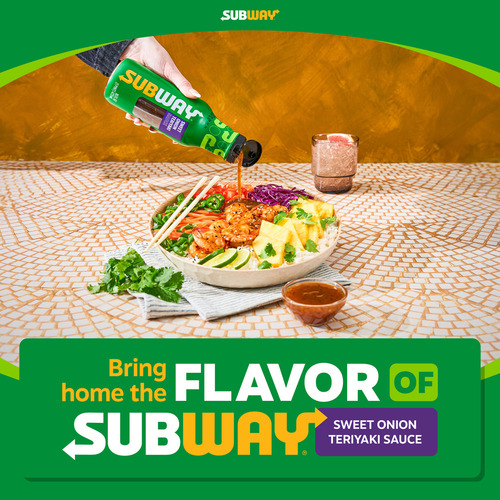 Subway Salsa Teriyaki De Cebolla Dulce 473 Ml