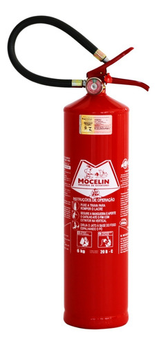 Extintor De Incêndio Mocelin / Extinpel Bc Bc Classe Bc 6kg 