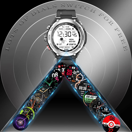 Desong Reloj Inteligente, Con Auriculares, 3 En 1