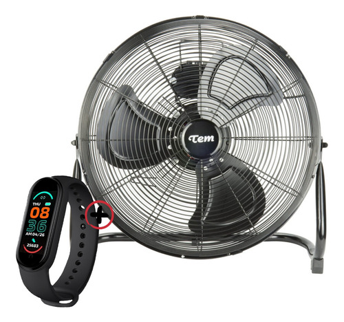 Ventilador Turbo Tem 45cm T0nvtt45b1701 + Smartwatch