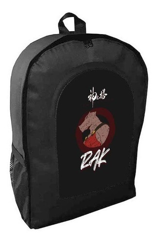 Mochila Negra Tower Of God Adulto / Escolar B21