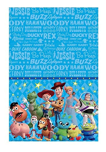 Amscan 572367 Toy Story 4 - Mantel De Plástico (53.9 X 95.7