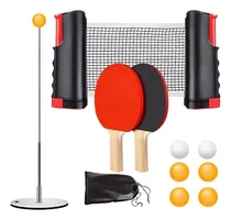 Comprar Juego Red Ping Pong Portatil Raqueta Pelotas Mesa Exterior