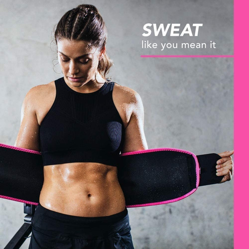 Faja Adelgazante Sweet Sweat Para Cintura Unisex Ejercicio