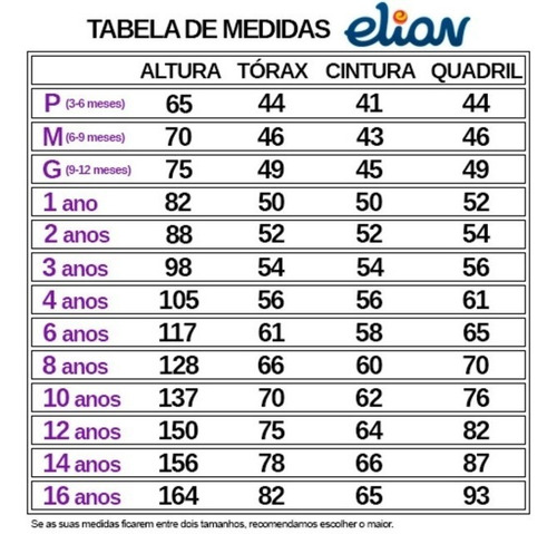 Body Bebê Unissex Infantil Em Cotton Elian 50003 Essencial