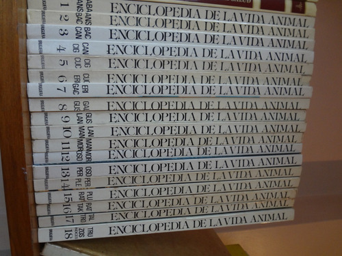 Enciclopedia De La Vida Animal (18 Tomos)