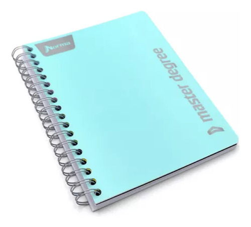 Cuaderno 200 Hojas Master Degrre Caratula Polipropileno 5mm Color Multicolor
