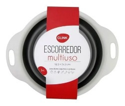 Escorredor De Alimentos Multiuso Retrátil Silicone Cozinha