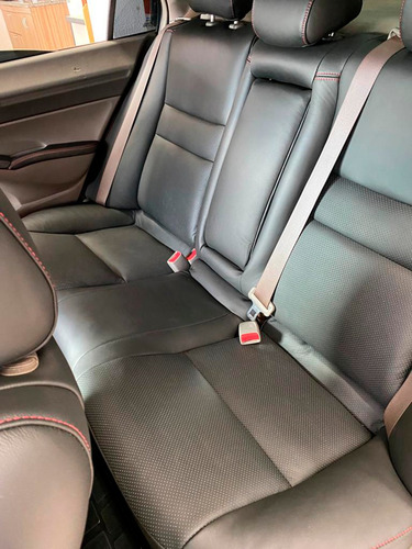 Capa Revestimento Para Bancos New Civic Misto Tons Cinza