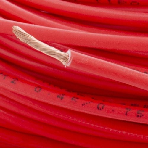 Cable Libre De Halógenos (h07z1k) 2,5 Mm2 25 M Rojo