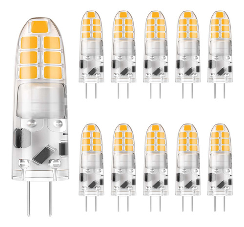 Dicuno Bombilla Led G4, Bombilla Jc De 2 W, Ac/dc 12 V, Bomb