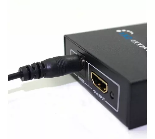 Splitter Hdmi 2 Puertos 4k 2k 3d Multiplicador 1x2 1080p