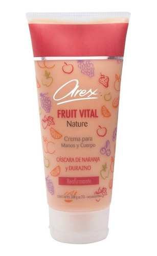 Arex Crema Manos Y Cuerpo Fruit Vital X200g Masaromas