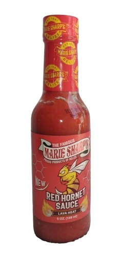 12 Salsas Chile Habanero Marie Sharp's Red Hornet De 148ml 