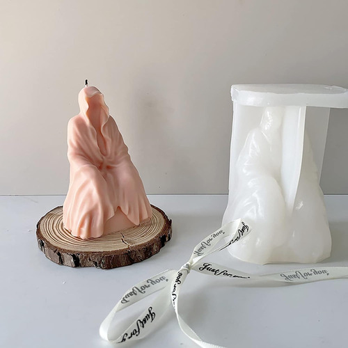 Molde De Vela De Calavera, Molde De Capa Para Hombre, Molde