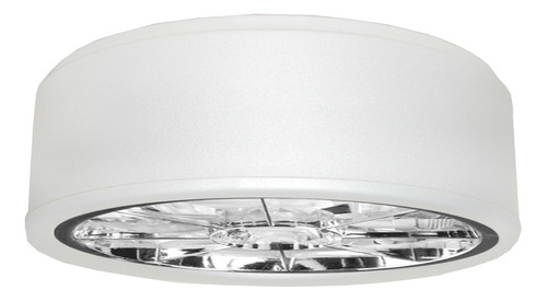 Plafon Aplique Moderno Techo Para 2 Lamparas Blanco Apto Led