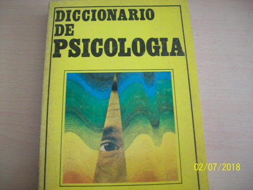 Javier Drever. Diccionario De Psicología, 1975