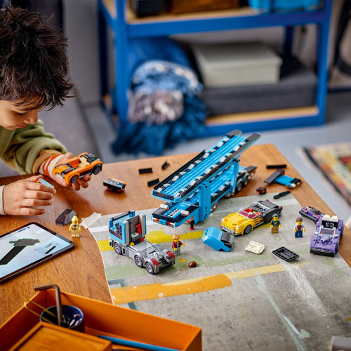 Lego® City Camión De Transporte Con Autos Deportivos 60408