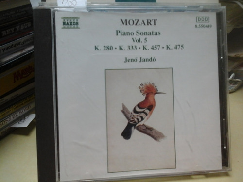Cd 0297 - Mozart - Piano Sonatas Vol. 5 - L299