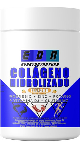 Colageno Hidrolizado Magnesio Zinc Potasio D3 Glutamina Edn