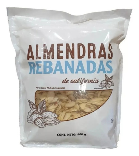 Almendras Rebanadas De California Kirkland Signature 908 Grs