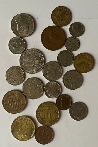 20 Moneda Paraguay Chile México Brasil Venezuela 860/4m