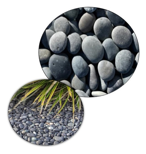 Piedras Decorativas Canto Rodado Para Jardin Cubre Suelos