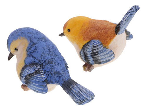 De Pájaros De Resina Tamaño Real Para Ornamentos Para Y