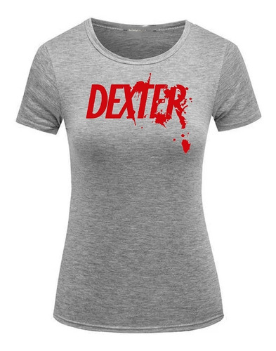 Remera Algodón Mujer Dexter Morgan Serie