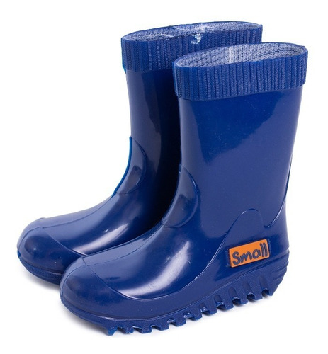 Botas De Lluvia Small Shoes Infantil Azul Marino Ady159am