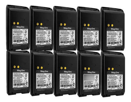 10 Baterías Radpower Para Radio Mag One A8 Pmnn4071 1200mah 