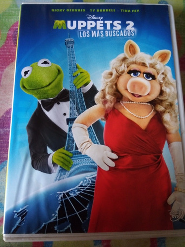 Dvd Los Muppets 2 Los Más Buscados Ricky Gervais