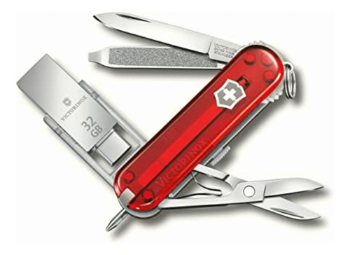 Victorinox Navaja @work Con Ubs Extraíble, 8 Usos